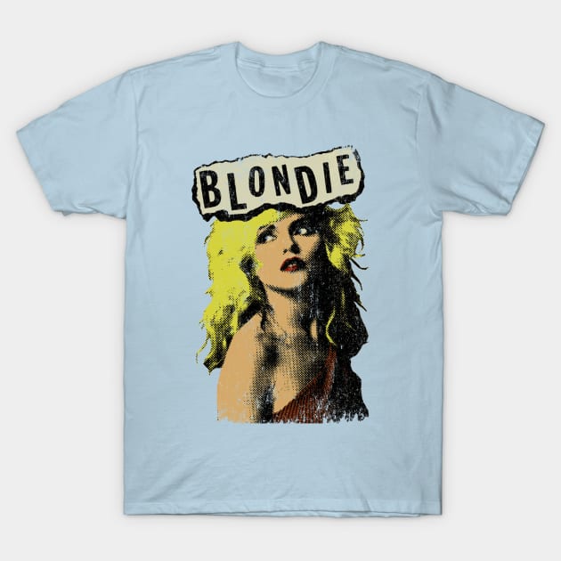 manganto80s Blondie Vintage Aesthetic T Shirt